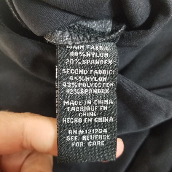 Jofit Capri Workout Pant Back Pockets Black SM - Picture 7 of 8